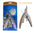 Pet cat and dog nail clippers with LED light, polishing and cleaning supplies