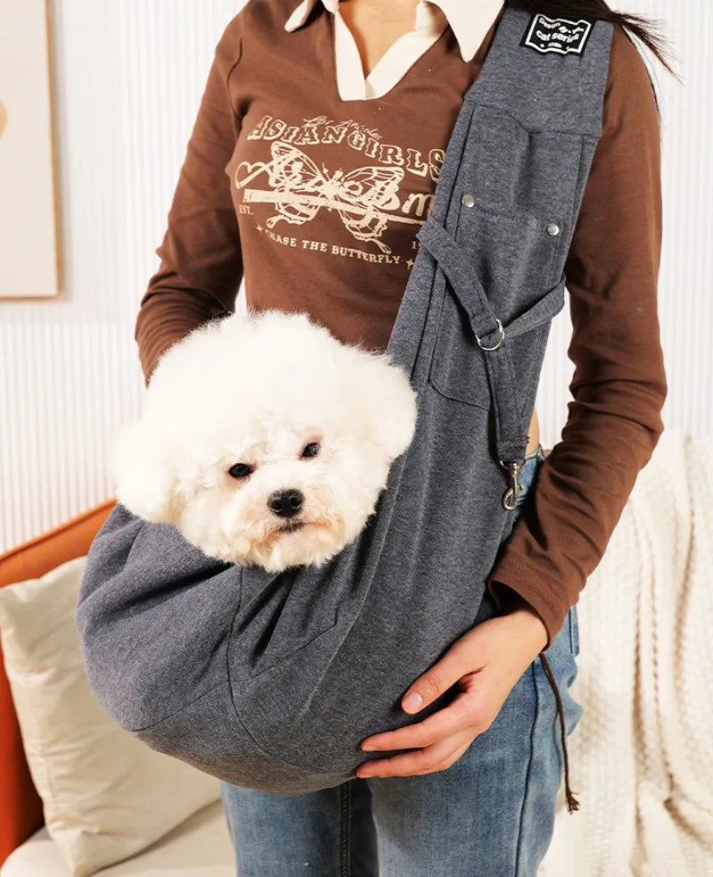 Comfortable Dog Bag Pet Crossbody Shoulder Bag Outdoor Travel Portable Cat Puppy Sling Carrier Bag Pet Carrying Supplies2025new