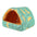 Cute Cartoon Rabbit Squirrel Mini Cage Guinea Pig Nest Small Animal Mice Rat Pet Sleeping Bed Hamster House Winter Warm Soft Mat