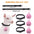 28 Pcs Farm Sheep Calf Sheep Animal Tag With Double Sided Numbers 01-84 Adjustable Pet Livestock Tag Collar Marking Label Collar