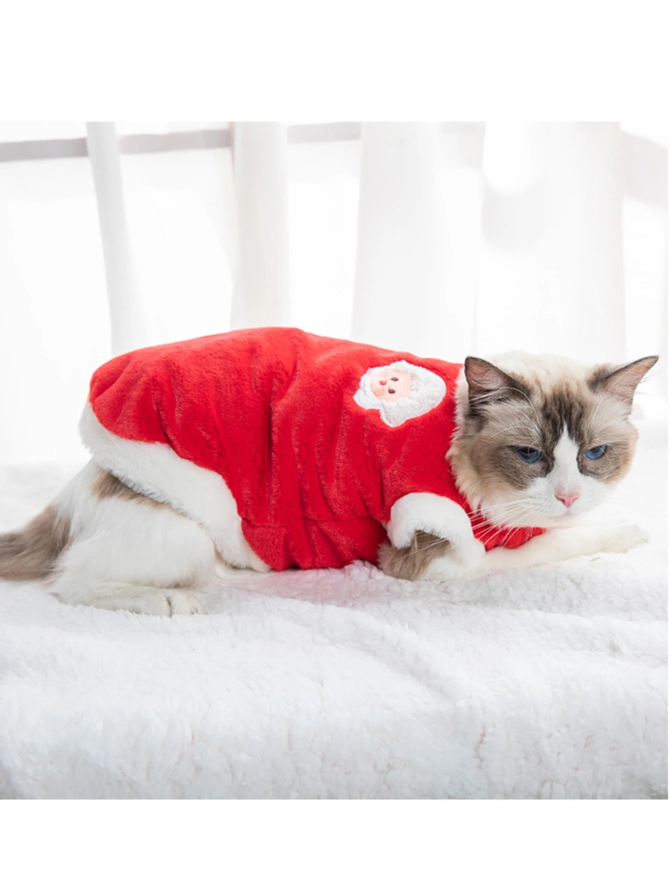 Soft Cat Clothes For Small Medium Dog Cats Pets Warm Kittens Clothes for Winter Kitten Small Kitten Stuff Clothing Vests - Play Paws Toys