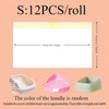 1/2/3Rolls Disposable Cat Litter Bags Disposable Pet Waste Bag with Drawstring Quick Clean Portable Cat Litter Box Liners Bags