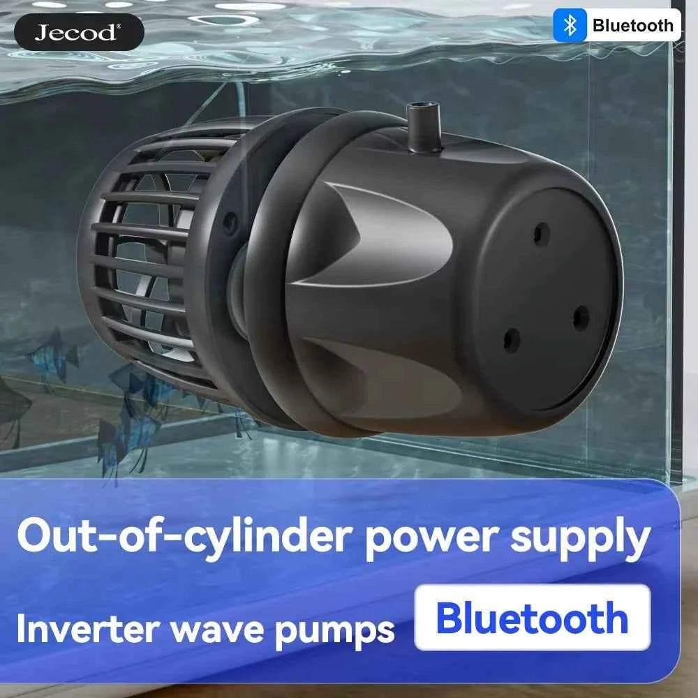 Jebao Jecod New Smart Bluetooth App Control Cordless Freshwater Saltwater Fish Tank DMP-10/20/30/40 Aquarium Wavemaker Pump