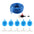 5M Hose with Rabbit Drinker Kit Rabbit Breeding Equipment Anti-scratch Drinking Water Bowl Rabbit Fox Nipple Drinking Water Box