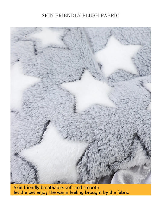 Thickened Comfortable Warm Small Cat Sleeping Cushion Skin-friendly Cute Winter Medium Dog Sofa Mat for Puppy Bed Accessories - Play Paws Toys