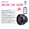 Jebao/Jecod MLW-5 MLW-5-10 MLW-20 MLW-30 Aquarium Fish Tank Smart App WiFi Control Wave Maker Flow Pump with LCD Controller