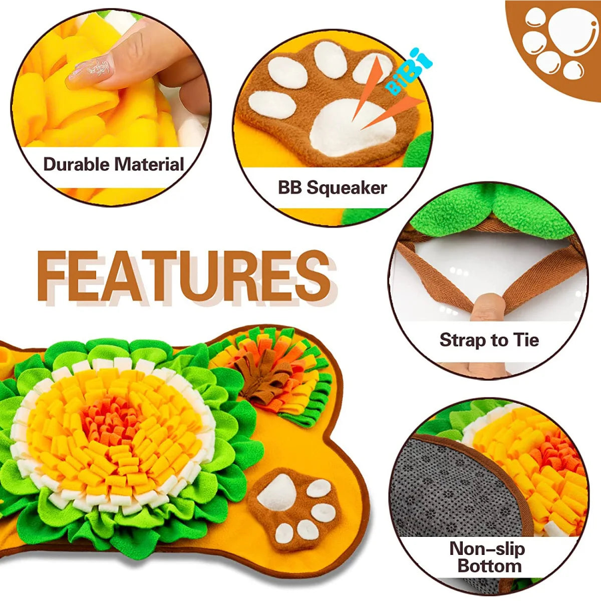 Pet Sniffing Pad Indoor Dog Walking Artifact Pet Sniffing Release Energy Treasure Hunting Blanket Slow Food Blanket Wholesale