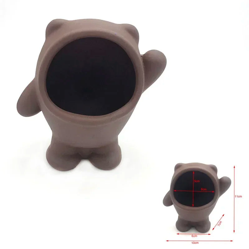 Quality Ceramic Aquarium Decor Fish Shrimps Shelter House Pottery Scorpion House Canister Simulation Stone Fish Tank Decoration