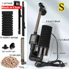 USB Small Aquarium Filter, Single Sponge Filter, with Suction Cup or Adjustable Hanging Clip, Dual Purpose Fish Bowl Tank Filter