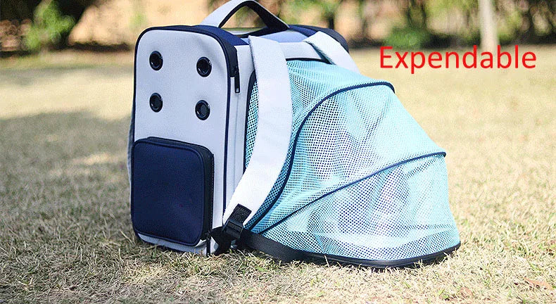 Portable Astronaut Travel Bag, Breathable Space Capsule, Expandable Carrier, Pet Backpack for Cat and Dog - Play Paws Toys