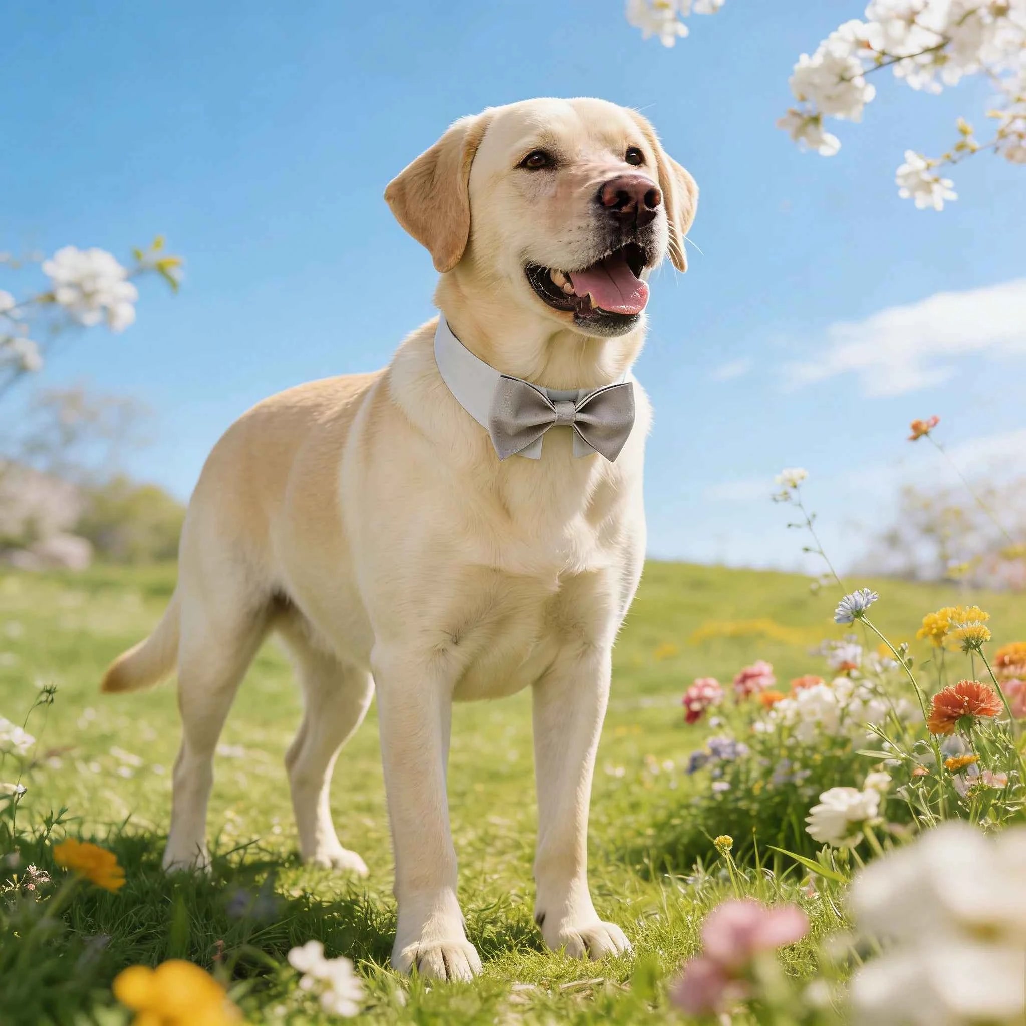 Sucado Adjustable Dog Cat Formal Necktie Tuxedo Bow Tie Collar Wholesale Pet Apparel Accessories for Wedding Holiday Party Gift