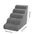 New Detachable And Washable Kennel Memory Foam Dog Sofa Stairs Pet 4-5 Steps Stairs For Small Dog Cat Ramp Ladder Pet Stairs - Play Paws Toys
