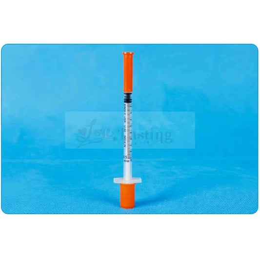 50Pcs/Pack 1ML Syringe with 30G 13mm (8Mm Long) Lab Supplies Farm Animal Cattle Sheep Horses Cat Dog Pet Syringes Liquid Tattoo