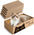 Durable Cardboard Cat Scratching Pad with Cat Bed Combo Non-Shedding All-Season Pet Bed Toy for Cats, Essential Pet Supplies