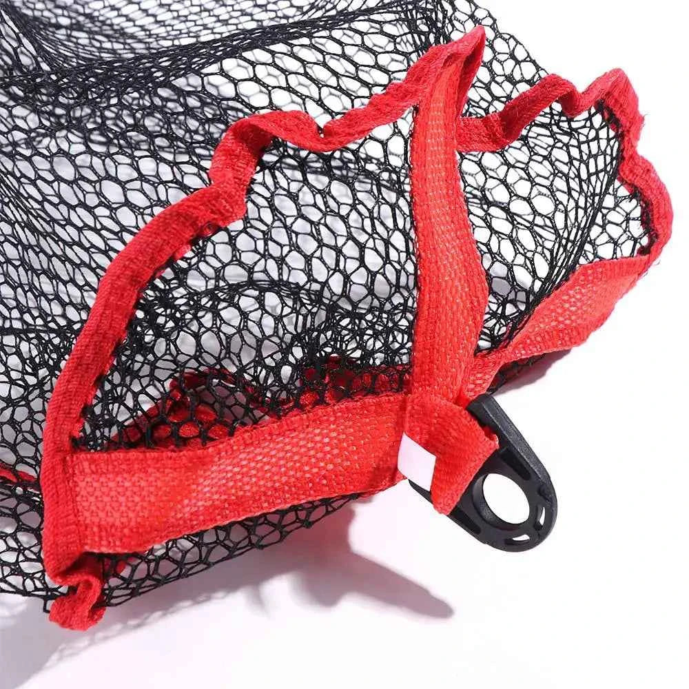 Drawstring Fishing Mesh Bag Fish Protection Fishing Basket Live Fish Net Pocket Thickening Bundle Mouth Fishing Net Cage
