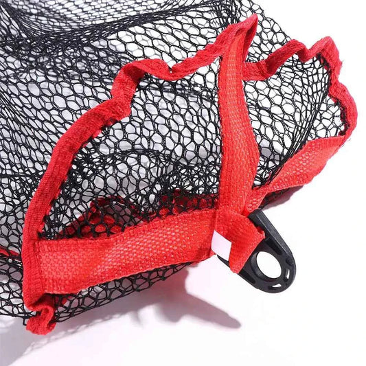 Drawstring Fishing Mesh Bag Fish Protection Fishing Basket Live Fish Net Pocket Thickening Bundle Mouth Fishing Net Cage