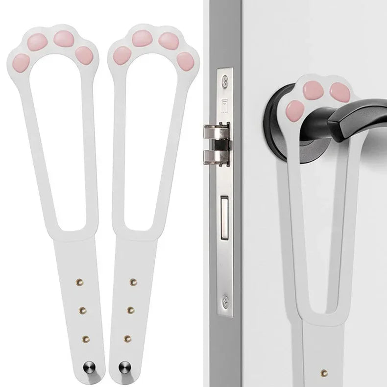 Cat Door Holder Latch Adjustable Dog Door Stopper Elastic Gate Lock Flex Latch Strap Keep Dog Out From Entering Pet Gate Supply - Play Paws Toys