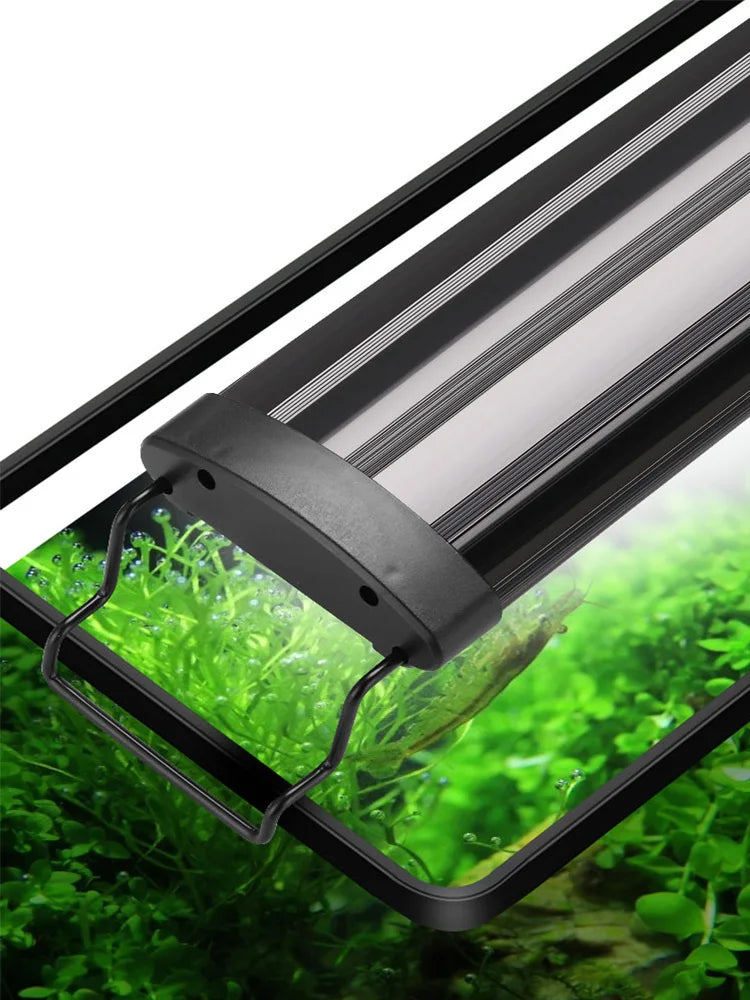 Aluminum Alloy Aquarium Lamp For Plant Grow Fish Tank Bracket Lights Clip on Fish Tank