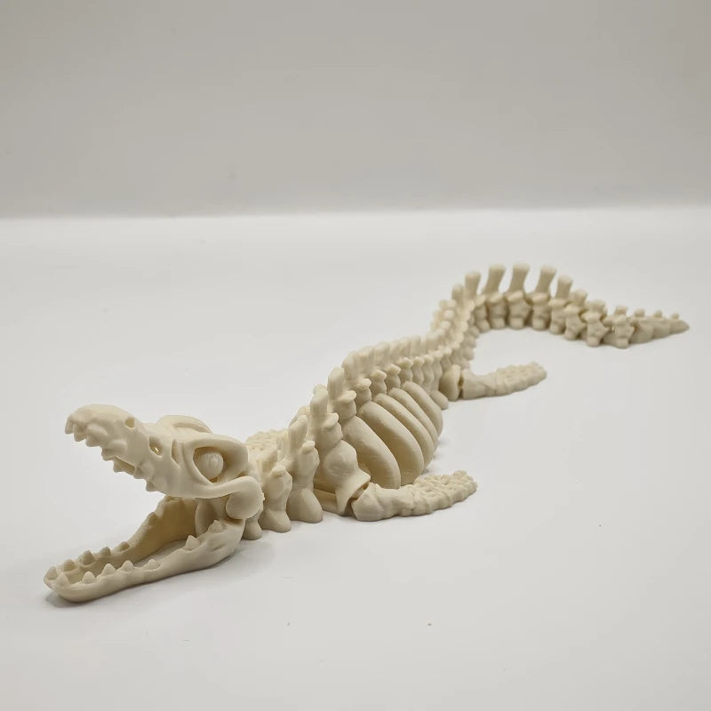 Aquatic Landscape Simulation Skull Dinosaur Skeleton Aquarium Decoration dinosaur Skeleton Resin Reptile Fish tank Decor 20/28cm