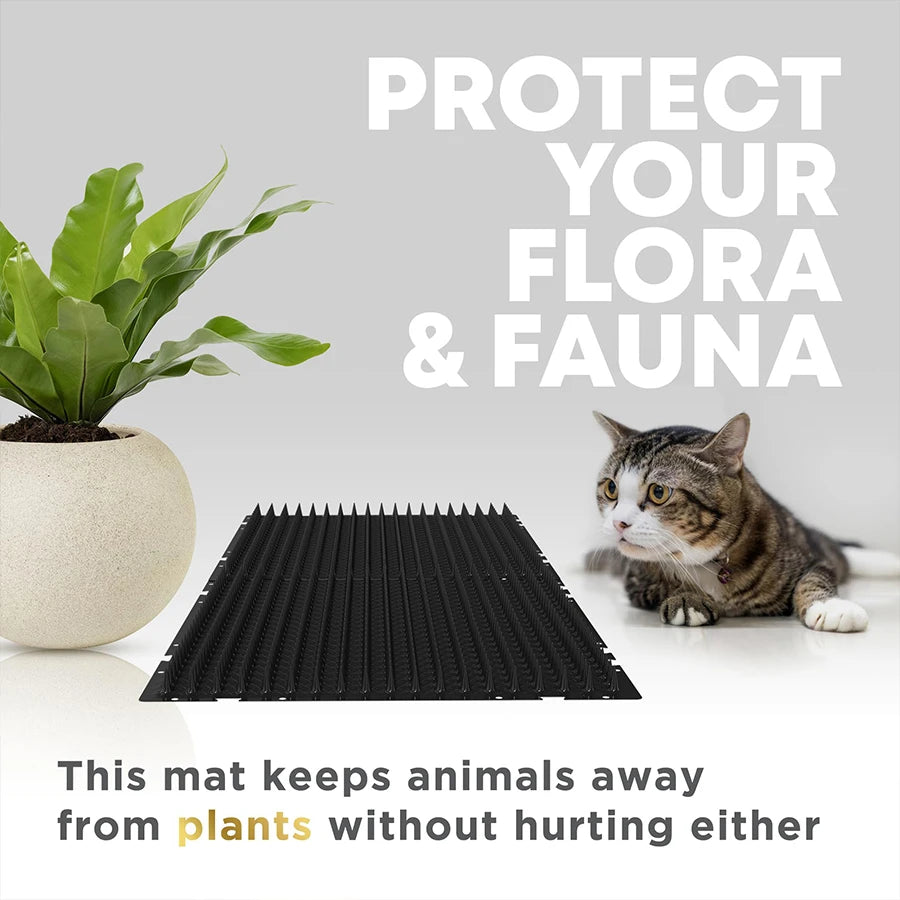 Cat Repeller Cats Repellent Plants Accessories Bird Kitchen Gadgets Exterior Scarecaper Supplies Spikes For Dog Scare Pigeons