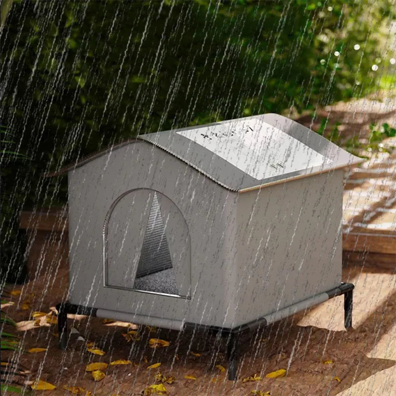 Stray Cat dog House Waterproof Outdoor Winter Warm Pet Cave Sleeping Beds Home Foldable Washable for Small Dog Puppy Supplies - Play Paws Toys