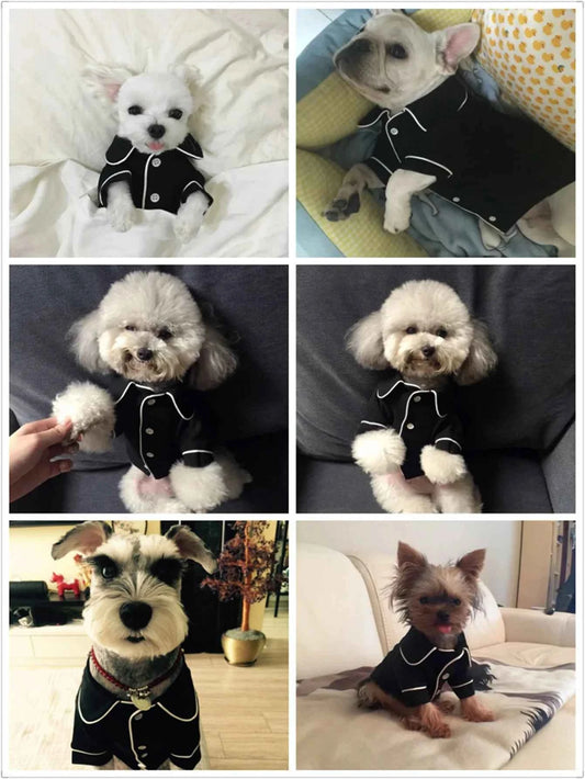 One luxurious and Comfortable Pajama for Pet Dogs Summer Dog Clothes for Small Dogs Suitable for Teddy, Bichon Frise,Yorkshire
