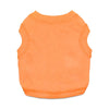 Soft Cotton Blank Dog Shirt, Breathable Spring Summer Pet Apparel, Lightweight Plain Dog T Shirt for Small to Large Dogs