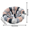Bird Bed Autumn Winter Warm Cozy Bird Nest Plush Parrot Round Sleeping Bed House Toys for Small Animal Pet Bird Parrot Cage