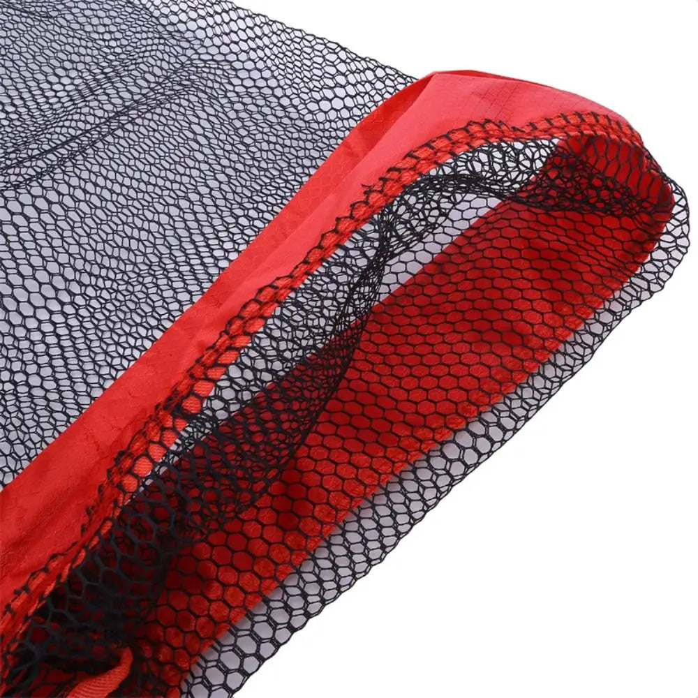 Drawstring Fishing Mesh Bag Fish Protection Fishing Basket Live Fish Net Pocket Thickening Bundle Mouth Fishing Net Cage