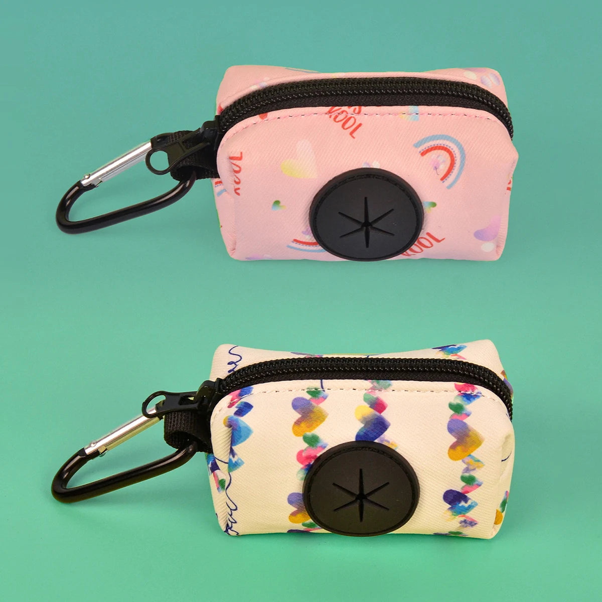 Economy 1pcs/2pcs dog poop bags with stylish design for quick cleanup ( no leash and waste bag)