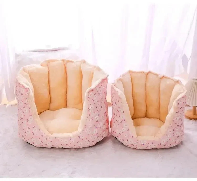 Cats Bed Winter Warm Pet Supplies Basket Houses Accessories All Accessory Dog Mat Cushions Kitten Things Puppy Goods Beds House - Play Paws Toys