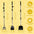 2/3Pcs Pet Pooper Scooper Set with Long Handle Multifunctional Metal Tray Rake Spade Dog Poop Picker For Pet Waste Removal