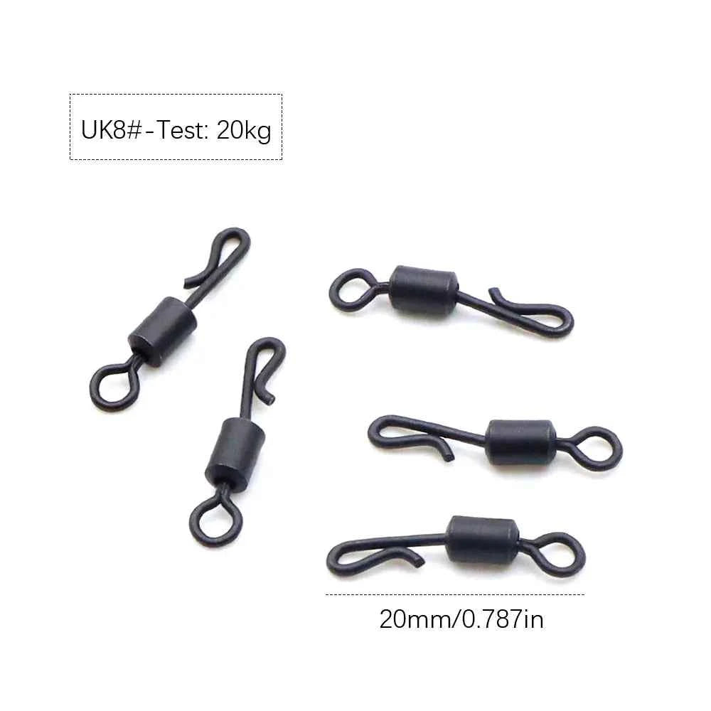 5 Set Helicopter Rig Fishing  Accessories Method Feeder Hook Boilie Fishing Swivels Lead Clip Anti Sleeve For Fishing Tackle