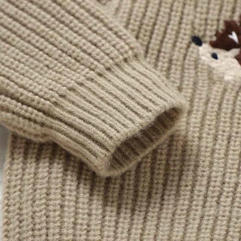 Baby Sweaters Knitted Newborn Girl Boy Pullover Long Sleeve Autumn Infant Children Clothing Cute Cartoon Hedgehog Tops Outerwear