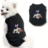 1PC  Bruto print pet sleeveless T-shirt, soft and breathable round neck pet vest