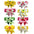 30pcs Pet Grooming Dog Bowtie Spring Summer Pet Necktie Grooming Collar Elastic Band for Small Middle Large Dog Pet Supplies