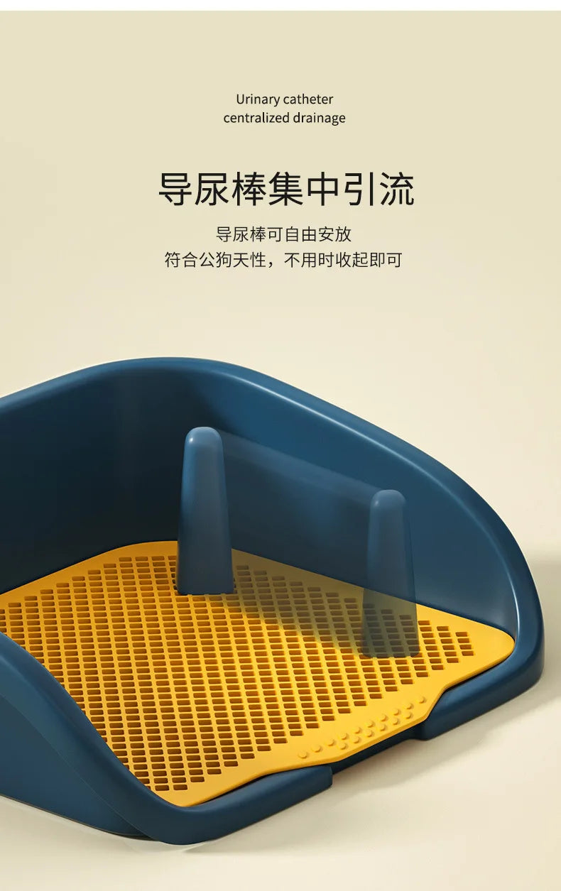 Large Size Dog Training Toilet Litter Box Pet Toilet for Dog Portable Dog Training Toilet Puppy Pad Holder Tray Indoor Dog Potty