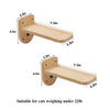Cat Climbing Shelf Wall Mounted Four Step Stairway With Sisal Scratching Post For Cats Tree Tower Platform Jumping Pet Furniture