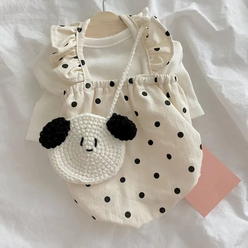 Luxury Pet Suspenders Dog Summer Dress Dot Puppy Skirt Chihuahua Bichon Dog Apparel Cat Clothing Small Dog Vest Girl Dog Clothes
