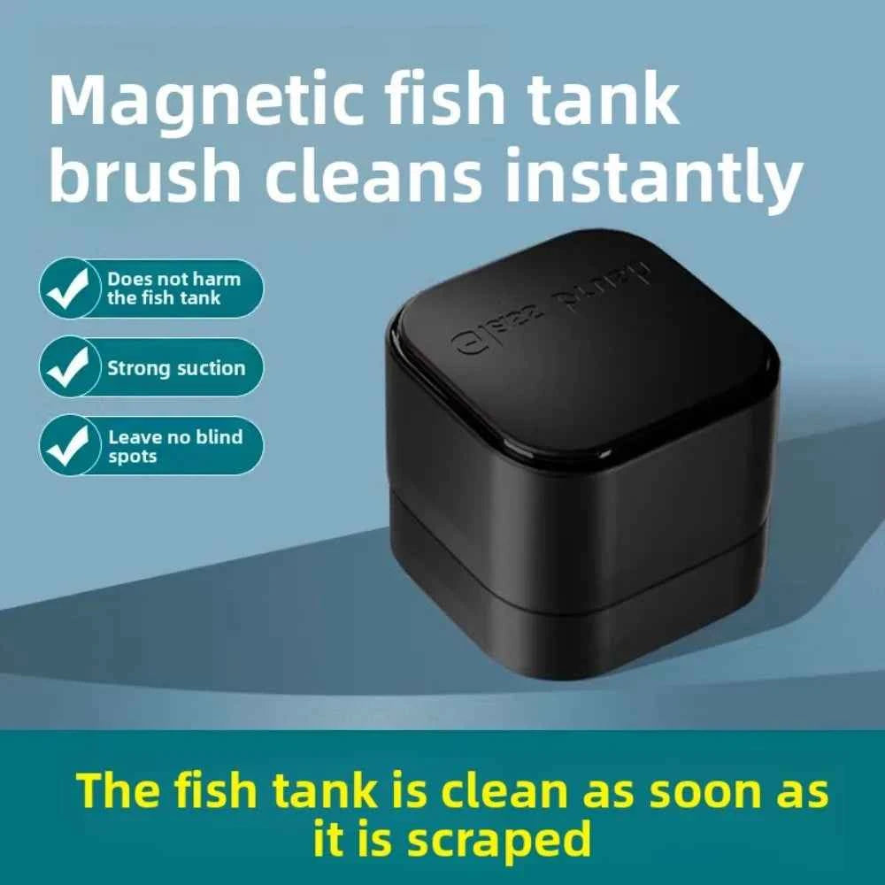 Magnetic Fish Tank Wall Cleaner 1/5PCS Handheld Easy Use Cleaning Device for Home Aquarium Decoration Maintenance