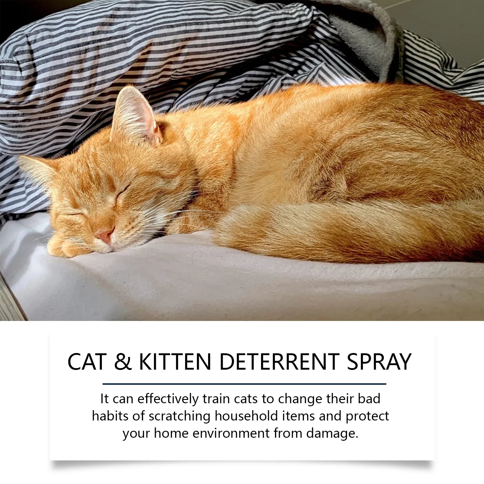 Pet Anti Scratch Spray Restricted Area Scratch Training Stop Sofa Chewing Anxiety Relief Calming Cat Furniture Protector Spray