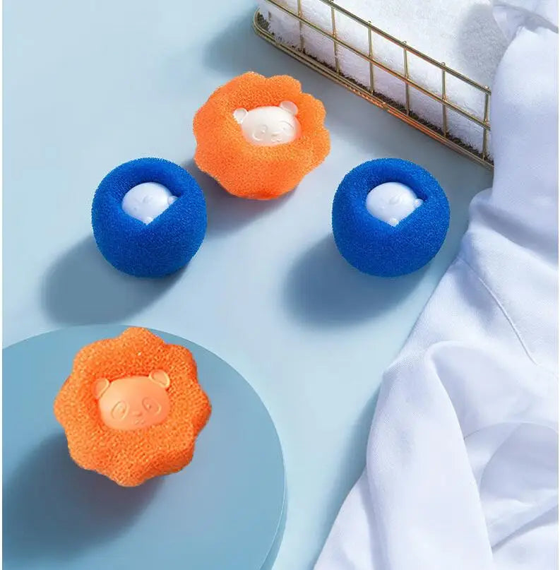 Pet Hair Remover Reusable Ball Wool Sticker Cat Hair Remover Pet Fur Lint Catcher Cleaning Tools Laundry Washing Machine Filter