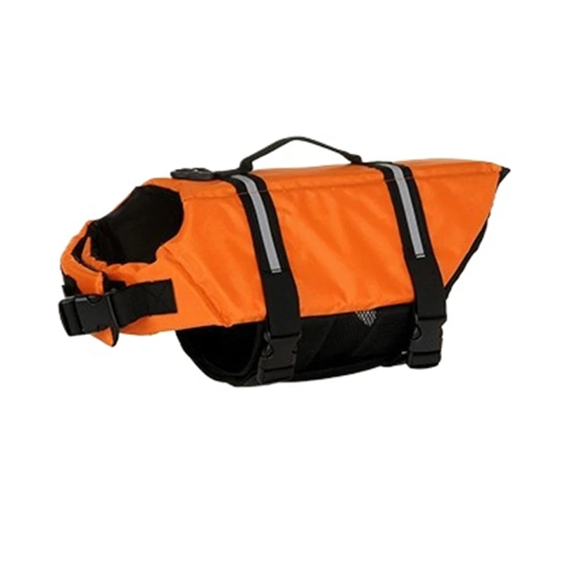 Dog Life Jacket Reflective Adjustable Large Dogs Swimwear Safety Vest Surfing Sailboat Enhanced Buoyancy Pet Lifejackets