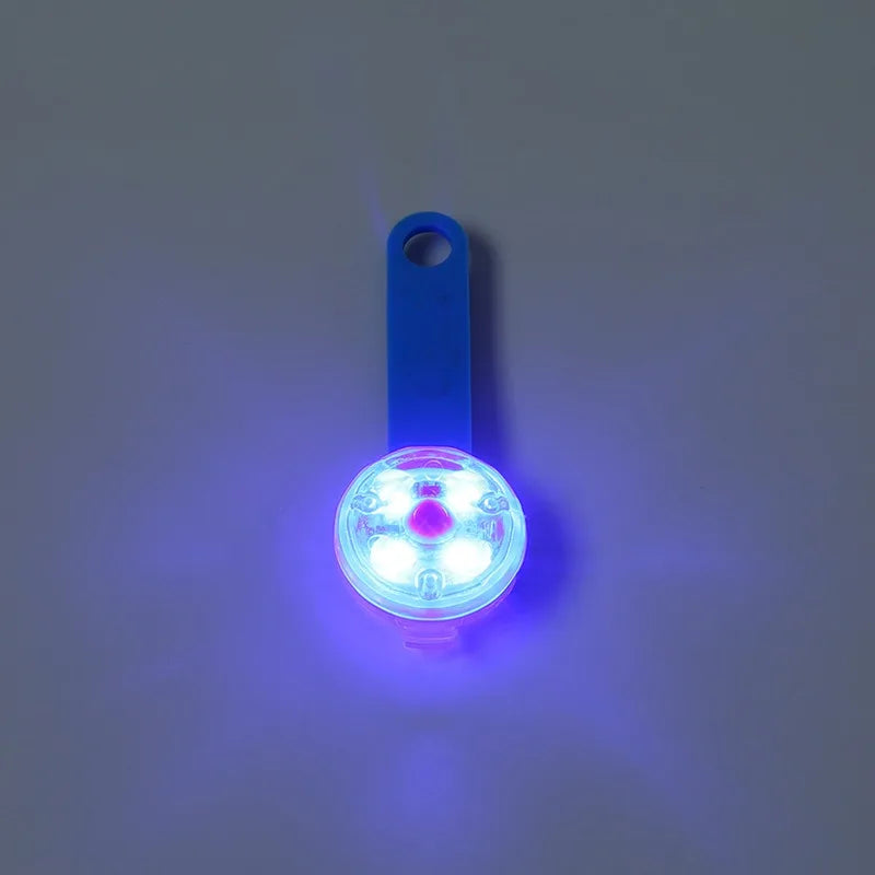 Dog Collar LED Light USB Rechargeable Waterproof Anti Lost Safety Flashing Pendant for Dogs Cats Pets Night Walking Reflective