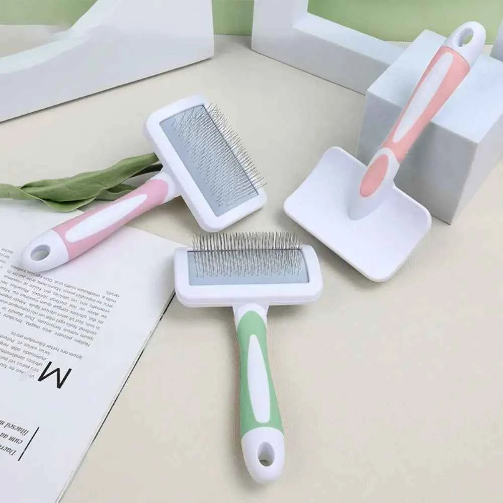 Pet Hair Shedding Comb Dog Cat Brush Grooming Long Hair Indoor Hair Remover Cleaning Beauty Slicker Pet Supplies