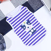 Cute Summer Pet Dog Cooling Vest Cartoon Soft Clothing Summer Casual Shirts Small Medium Large Dogs Puppy French Bulldog Clothes
