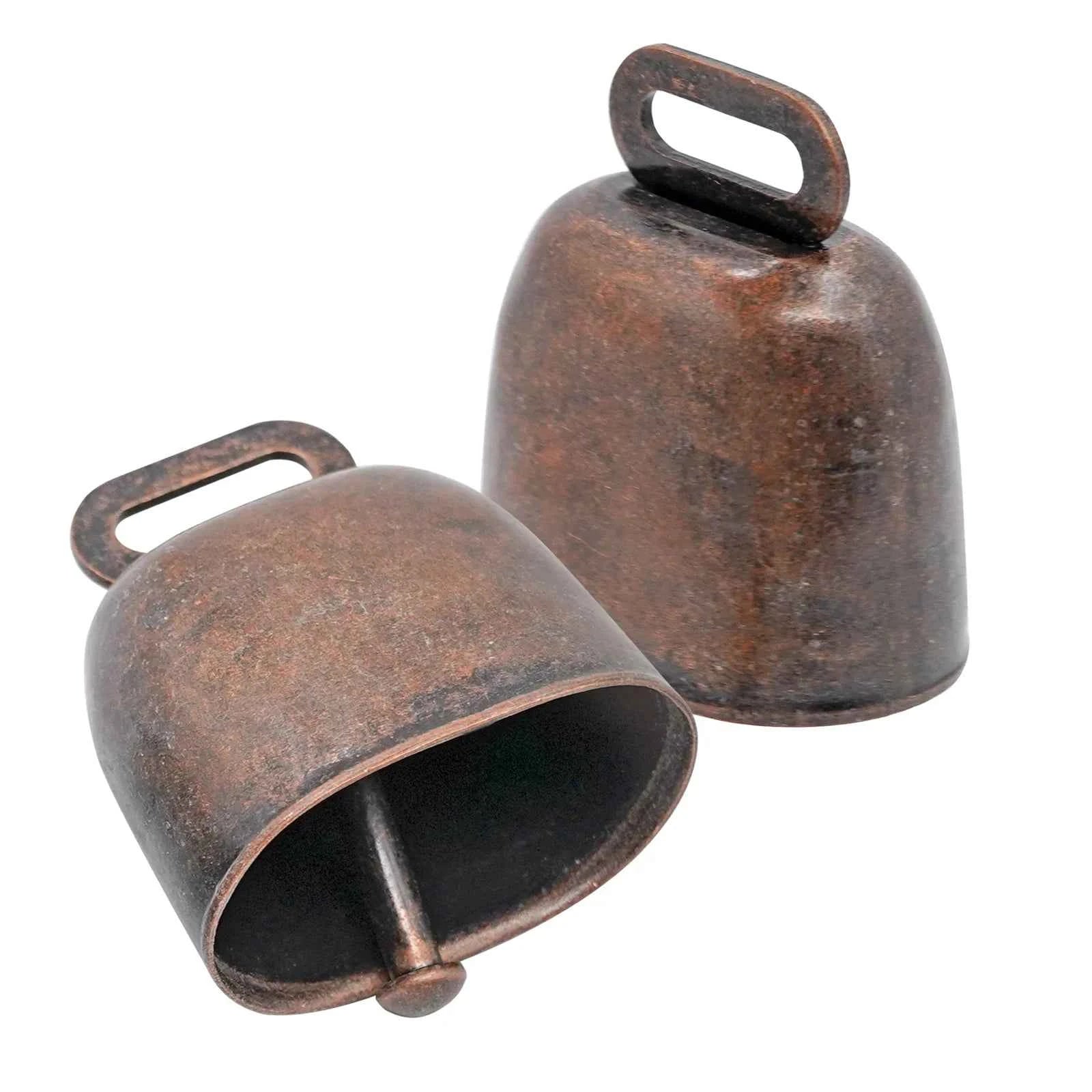Copper Bells Cats Dogs Pets Decoration Bells Hanger Metal Iron Bells Loud Crisp Spread Farther Loud Cow Horse Sheep Grazing