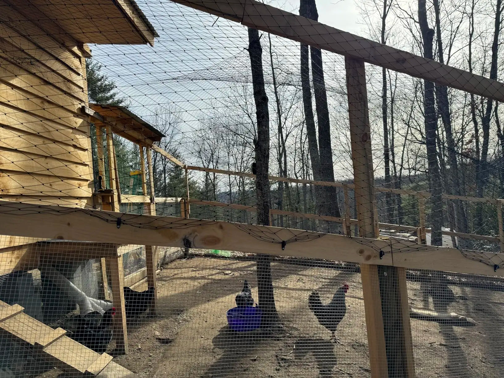 Steel Wire Reinforced Cat Netting for Balcony,Cat Anti-Fall Net,Garden Net Anti Bird Netting with Wire for Windows,Stair Lawn - Play Paws Toys