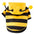 Soft Pet Bee Costume Hooded Breathable Winter Warm Bee Cosplay Costume Stripes Design Cat Holiday Cosplay Clothes Pet Supplies