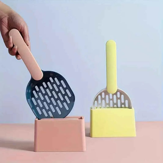 Cat Litter Shovel Set Large Shovel for Cat Litter Small Cat Cleaning Pet Shovel Toilet Cleaning Set Cat Supplies cat box